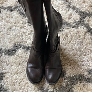 Luciano Migliore Leather Moto Boots